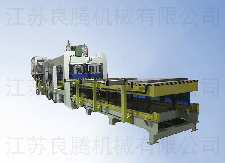 Fully automatic VIP sheet foaming production line